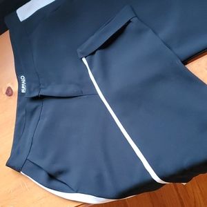 Buffalo Lightweight "Leif" Pant Black White  Stripe 6